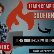 CodeIgniter 4 Tutorials In Hindi Query Builder How To Use Update Data Method