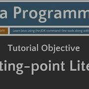 Learn Java Programming Floating Point Literals