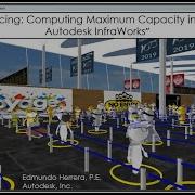 Mobility Simulation Airport S Maximum Capacity Based On Social Distancing With Autodesk InfraWorks