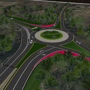 Woodman Road Roundabout Traffic Simulation