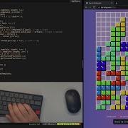 ASMR Programming Coding Tetris No Talking