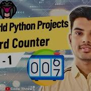 Word Counter In Python Count Words From Text File Python File Handling Project For Beginners