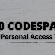 Настройка персонального токена доступа CS50 SSH CODESPACES