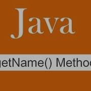GetName METHOD JAVA MULTITHREADING TUTORIALS