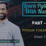 Python For Beginners In Telugu In 2024 Part 9 Code With Naresh Python Fundamentals