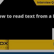 How To Read Text From A PDF File Selenium Interview Question 213