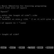 Program To Find Area Of A Square GW BASIC Programming Tutorial