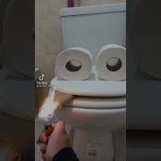 Smoking Toilet Shorts Toilet Smoking