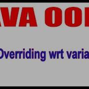Java Tutorials Java OOPS Overriding Wrt Variables By Durga Sir