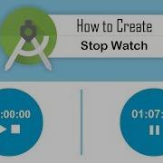 How To Create Stop Watch In Android Studio StopWatch Android Coding