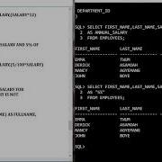 ORACLE SQL PART 10 SELECT STATEMENT WITH ARITHMETIC OPERATORS OFFSET AND FETCH NEXT