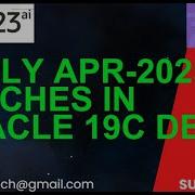 How To Apply APR 2025 RU Patches In Oracle 19C Database Step By Step