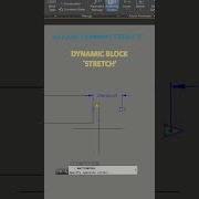 Autocadcommands Viral Shortvideo Shorts Dynamic Block Stretch