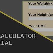 BMI Calculator Javascript Beginner Project Tutorial
