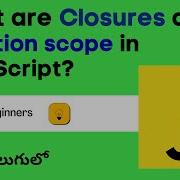 45 Mastering Function Scope And Closures In JavaScript Weekendcodingintelugu