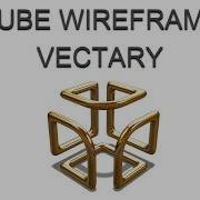 Cube Wireframe VECTARY