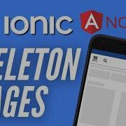 How To Create Ghost Elements Skeleton Pages Using Ion Skeleton Text In Ionic Framework