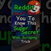 The Secret To Scrape Reddit Posts Python Shorts