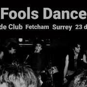 Fools Dance Riverside Club Fetcham Surrey England 23 Dec 1984 With Simon Gallup The Cure