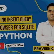 Executing Insert Query In DB Browser For SQLite INCAPP Praveen Chauhan Sir