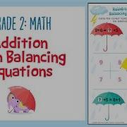 Balancing Equations Addition Math For 2nd Grade Kids Academy