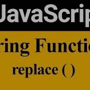 Replace Method In JavaScript Hindi
