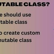 Immutable Class In Java Why We Should Use Immutable Class