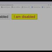 How To Disable Button In HTML With Styling