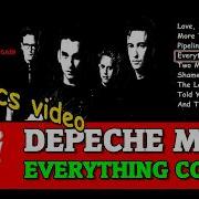 DEPECHE MODE EVERYTHING COUNTS Lyrics Video