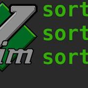Sort And Reverse Sort A Selection Of Text Or File In Vim