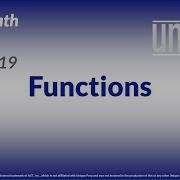 ACT Math 19 Functions