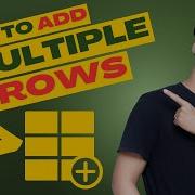 How To Insert Multiple Rows In Excel Quick And Easy