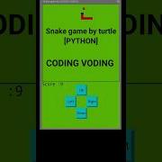 Snake Game With Turtle Module Button On Screen Python Turtle Tkinter