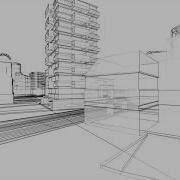 Digital Wire Frame City