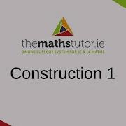 Construction 1 Bisector Of An Angle Using Only Compass And Straight Edge