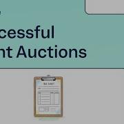 How To Host A Successful Silent Auction For Nonprofits Step By Step Guide