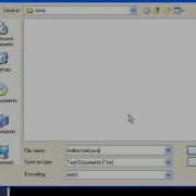 Java Tutorial Hello World