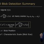 Detecting Blobs SIFT Detector