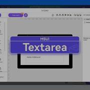 M5UI Basic Tutorial LVGL TextArea