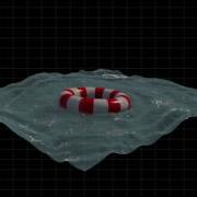 R D Ocean Test Thinking Particles 3DS Max