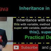 Java Inheritance Practical Demonstrations This Super With Variable Method And Constructors