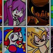 CONFRONTING YOURSELF FINAL ZONE But Every Turn A Different Character Sings FNF Sonic Exe