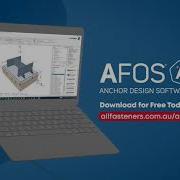 AFOS Anchor Design Software Allfasteners Australia