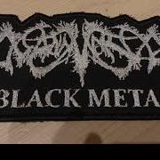MANNVEIRA BLACK METAL BACK PATCH