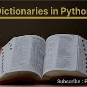 Python Series Session 22 Python Dictionary Dictionaries In Python Class 11 CBSE CS