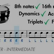 10 Minute Snare Drum Warm Up