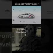 Designer V S Developer Uidesign Website Funny Funnyvideo Webdevelopment Ux Ui Hustlewithshyam