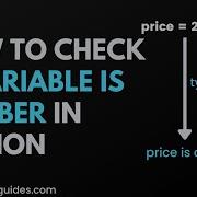 How To Check If Variable Is Number In Python Check Variable Type In Python Python Beginner Guide
