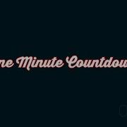 1 Minute Text Progress Bar Countdown Timer With Alarm Chapters Red Blue 60 Seconds