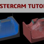 MasterCAM 2021 Tutorial 91 Mill 3D Machining Toolpath Mold Making